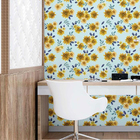 Papel De Parede Adesivo Margaridas N09043