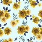 Papel De Parede Adesivo Margaridas N09043