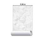 Papel De Parede Adesivo Mármore Claro 10207801 Rolo 0,58x3m