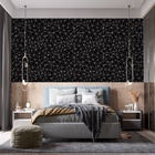 Papel De Parede Adesivo Marmorizado Branco Linha Gold 15m