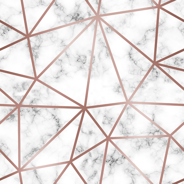 Papel De Parede Adesivo Marmorizado Branco Rosé 15m