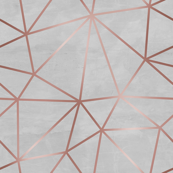 Papel De Parede Adesivo Marmorizado Cinzento Linha Rosé 12m