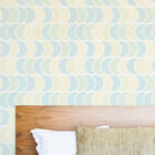 Papel De Parede Adesivo Meia Lua 2,70x0,57m