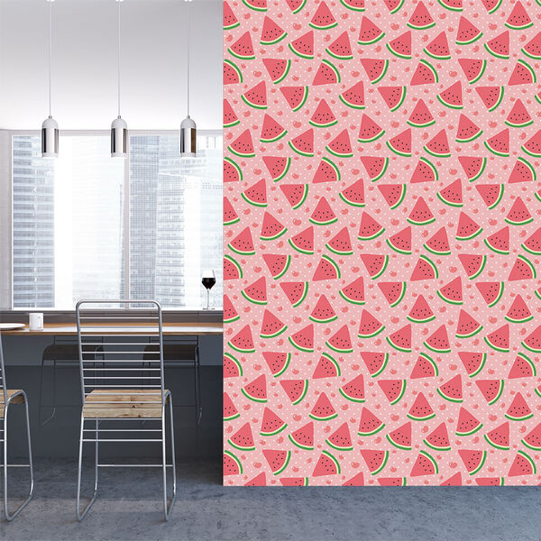 Papel De Parede Adesivo - Melancia - Fruta - Cozinha - 071ppc