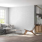 Papel De Parede Adesivo Minimalista Abstrato Estrela 2,80m