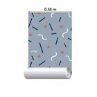 Papel De Parede Adesivo Minimalista N07093