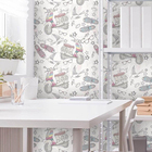 Papel De Parede Adesivo Moto Retrô 104055974