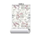 Papel De Parede Adesivo Moto Retrô 104055974