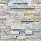 Papel De Parede Adesivo Muro De Pedras Filetes Cinza Claro 2,