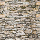 Papel De Parede Adesivo Muro De Pedras Tons Naturais 6mx50cm