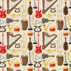 Papel De Parede Adesivo - Musica - 012ppt