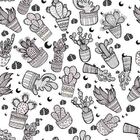 Papel De Parede Adesivo Natureza Colorir N02046