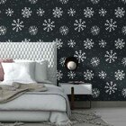 Papel De Parede Adesivo Neve Inverno N014094