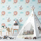 Papel De Parede Adesivo Nuvem Infantil N02254