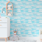 Papel De Parede Adesivo Nuvens N011109