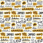 Papel De Parede Adesivo Olá Frases N03121