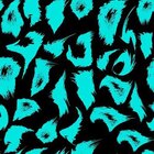 Papel De Parede Adesivo Onça Azul 377866678