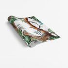 Papel De Parede Adesivo Onça Pintada Fundo Branco Quarto 9mx5