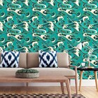 Papel De Parede Adesivo Ondas Oriental N015173 0,58x3,00m