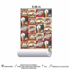 Papel De Parede Adesivo Origami N03142 0,48x2,5m