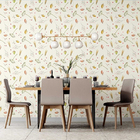 Papel De Parede Adesivo Outono Aquarela N07028