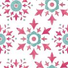 Papel De Parede Adesivo Padrão Flores N09094