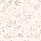 Papel De Parede Adesivo Pães Croassaints N03057 0,48x2,5m