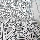 Papel De Parede Adesivo Para Colorir 283988444