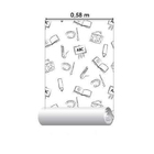 Papel De Parede Adesivo Para Colorir 393593611