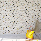 Papel De Parede Adesivo Para Sala Quarto Branco Com Corações