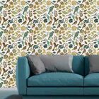 Papel De Parede Adesivo Pássaros Floral 681