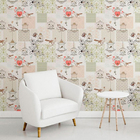 Papel De Parede Adesivo Pássaros N011024