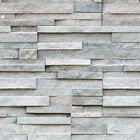 Papel De Parede Adesivo Pedra Cinza - 3,0m