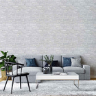 Papel De Parede Adesivo Pedra Comércio N02204 0,48x2,5m