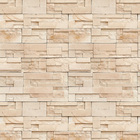 Papel De Parede Adesivo Pedra Mosaico Marrom - 3,0m