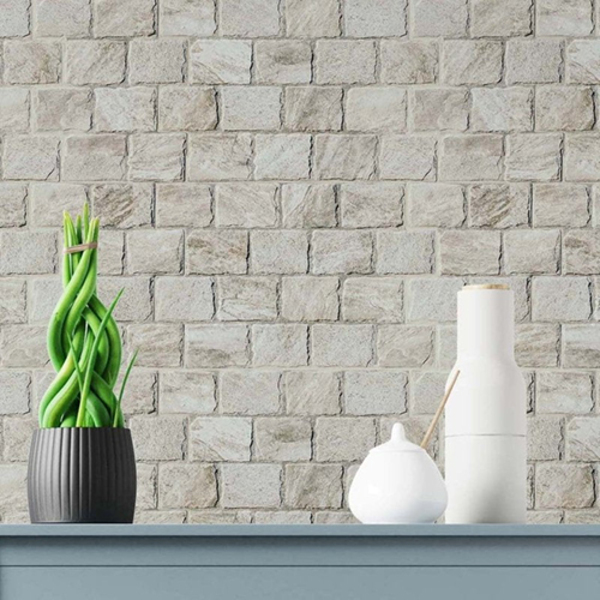 Papel De Parede Adesivo Pedra Rústico N02262