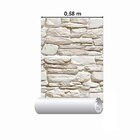 Papel De Parede Adesivo Pedras 3d Np035