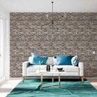 Papel De Parede Adesivo Pedras 3d Np085