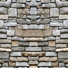 Papel De Parede Adesivo Pedras Brutas Cinza Decoração Sala 1m