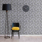 Papel De Parede Adesivo Pedras Cinza 0113