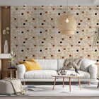 Papel De Parede Adesivo Pedras Estilo Tijolinho Português 9mx