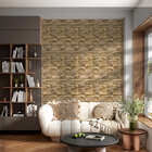 Papel De Parede Adesivo Pedras Retangulares Com Filetes 3mx50