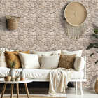 Papel De Parede Adesivo Pedras Tipo Cascalhos Decoração 3mx50