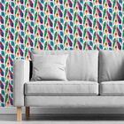 Papel De Parede Adesivo Penas De Pavão N06135