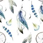 Papel De Parede Adesivo Penas N011029