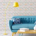 Papel De Parede Adesivo Pinceladas Em Ondas N06285