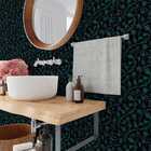 Papel De Parede Adesivo Planta Paisagismo Verde Escuro  12m