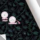 Papel De Parede Adesivo Planta Paisagismo Verde Escuro  15m