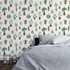 Papel De Parede Adesivo Plantas Folhas N03016