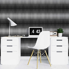 Papel De Parede Adesivo Poá Abstrato Preto N07073